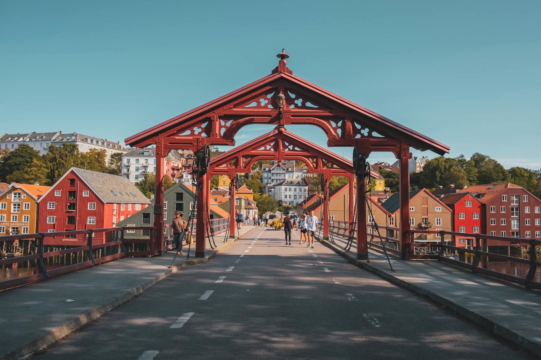 Paisagem de Trondheim