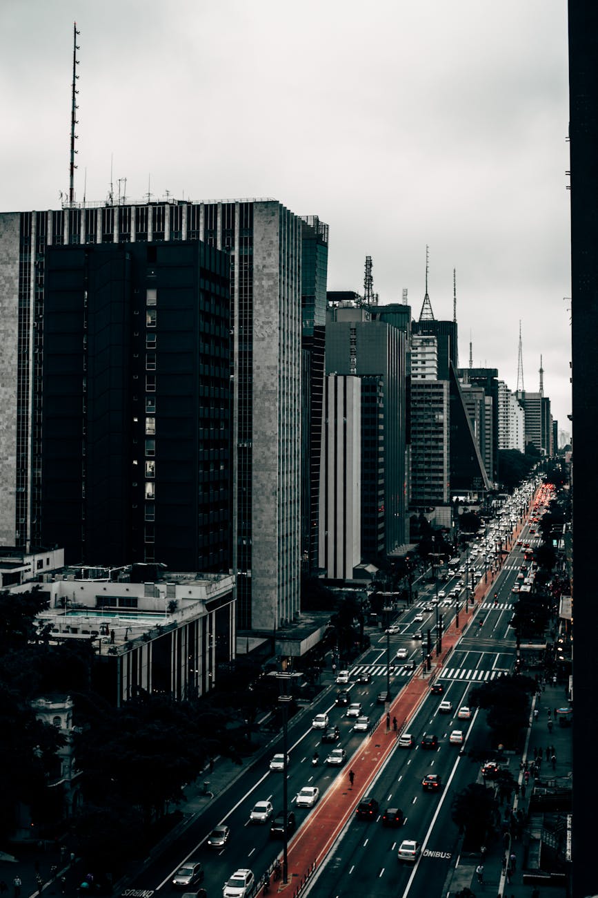 Avenida Paulista de cima - Passeios econômicos em São Paulo