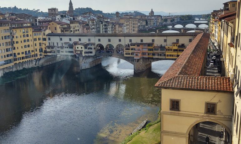 Florença - Restaurante em Florença - Ponte Vecchio -