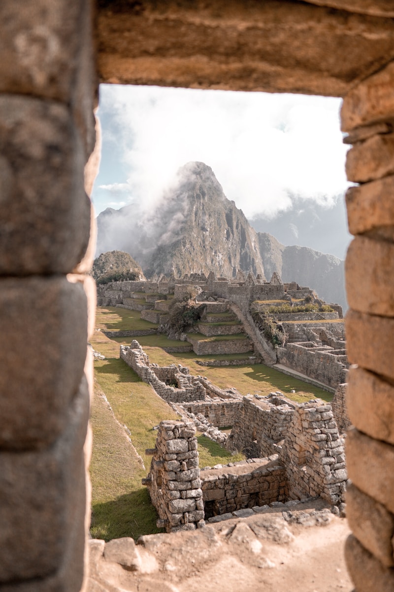 gray concrete castle at daytime - Roteiro Machu Picchu